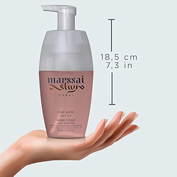 Marssai HAND FOAM, ROSE WATER, 300 ML - Image 3